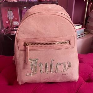 Juicy Couture pink backpack